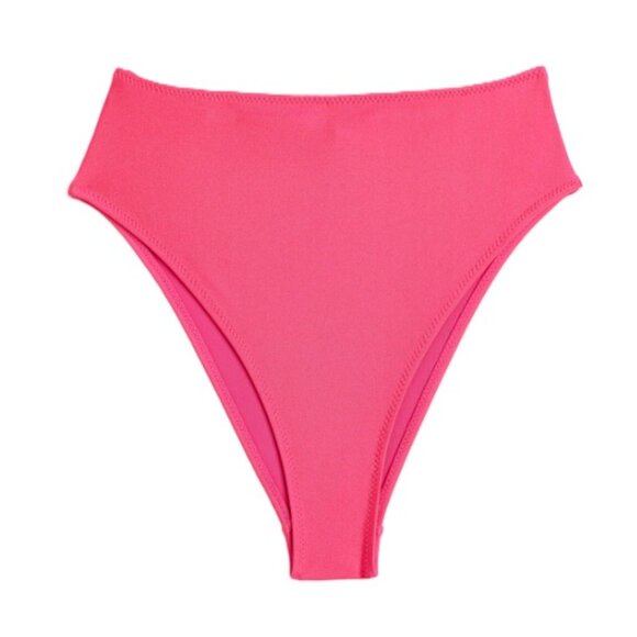 🔥2/$15🔥 NWT - H&M Brazilian Bikini Bottoms, Cerise – Size 16 - Picture 1 of 9